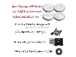 پک کامل چراغ روکار استخری برای استخرهای تا 20 متر مربع ( استخر کودک یا جکوزی تا ابعاد 4 متر در 4 متر )