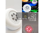 پروژکتور استخری فلت روکار تک رنگ 6 وات و 18 وات فولکالار