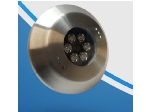 چراغ روکار استخری استیل تکرنگ 12 وات 12 ولت مدل 12SR
