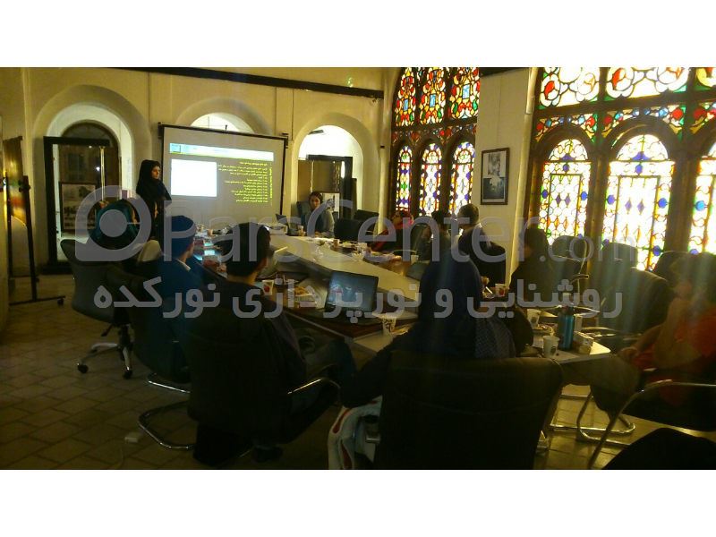 برگزاری اولین جلسه کارگاه طرح جامع نورپردازی ایران در عمارت کاظمی