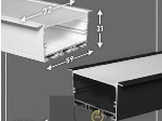 چراغ لاین نوری توکار و پروفیل خطی کد 0207