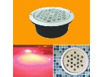 چراغ استخری توکار ۱۸ وات تک رنگ